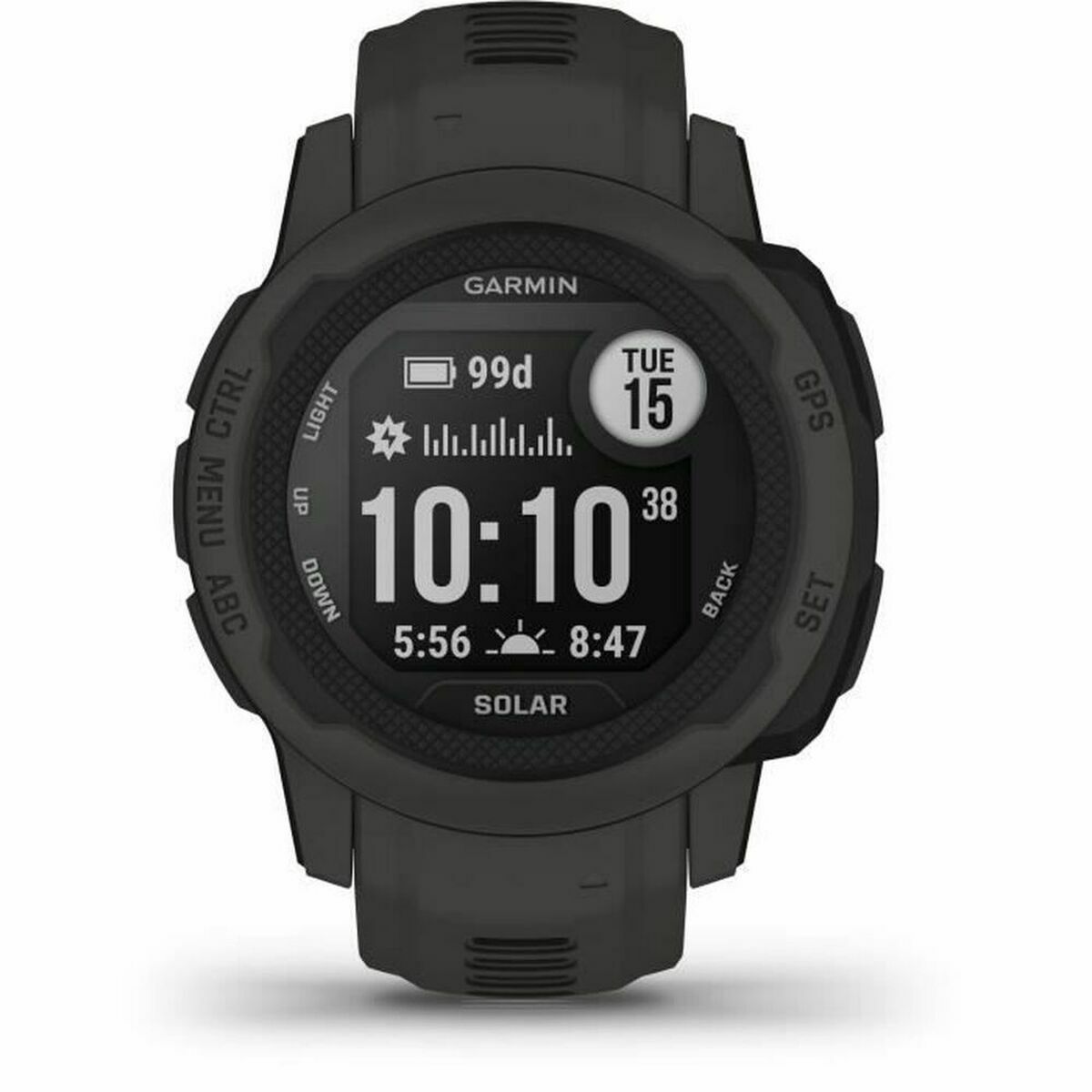 Smartwatch GARMIN Instinct 2S Solar Gris oscuro