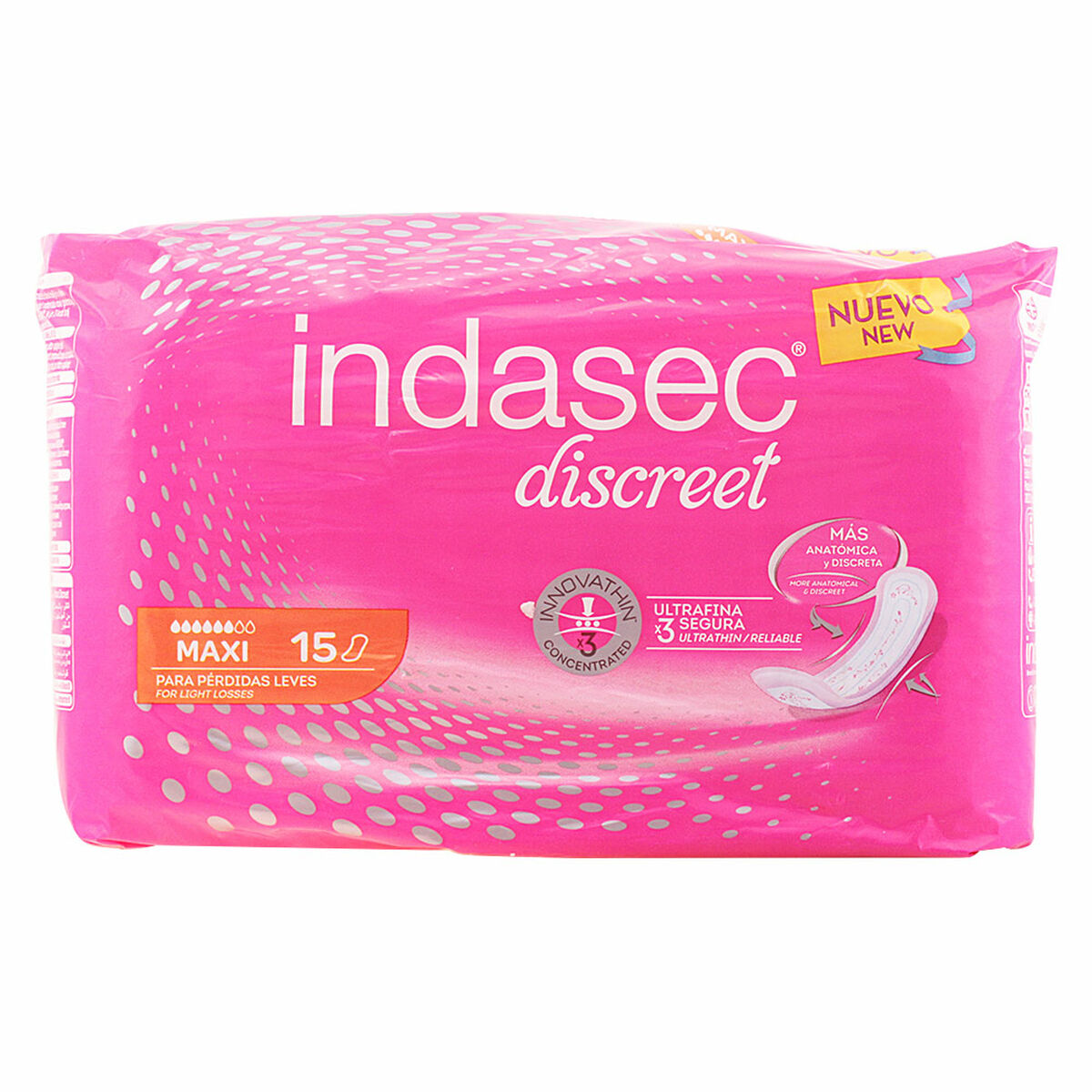 Compresas para Incontinencia Discreet Maxi Indasec (Parafarmacia)