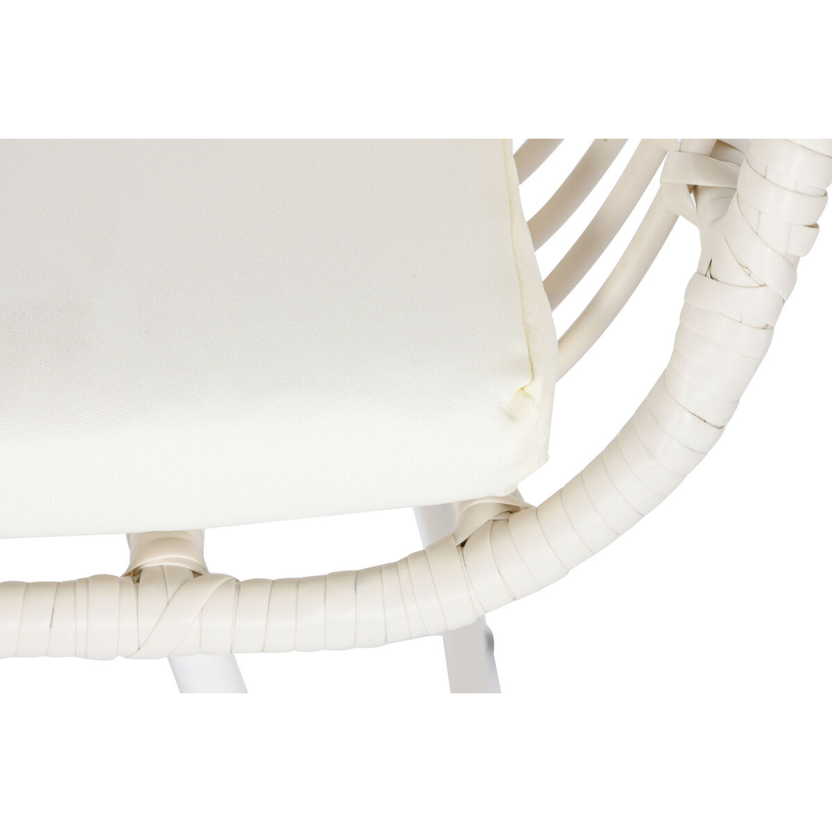 Muebles de Jardín DKD Home Decor Blanco 124 x 74 x 84 cm (4 Piezas)