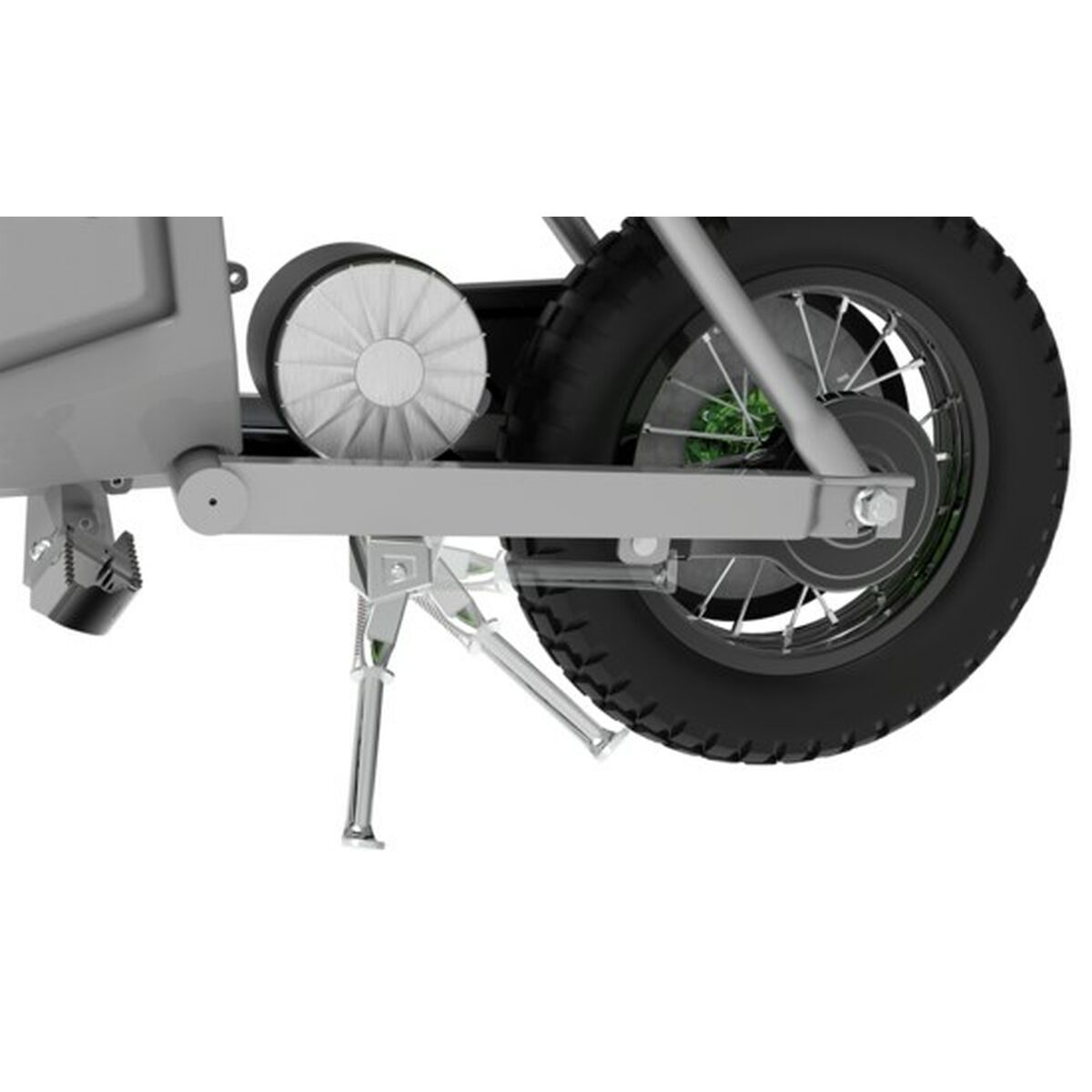 Moto Eléctrica para Niños Razor Dirt Rocket SX350 McGrath Blanco Negro Verde Gris