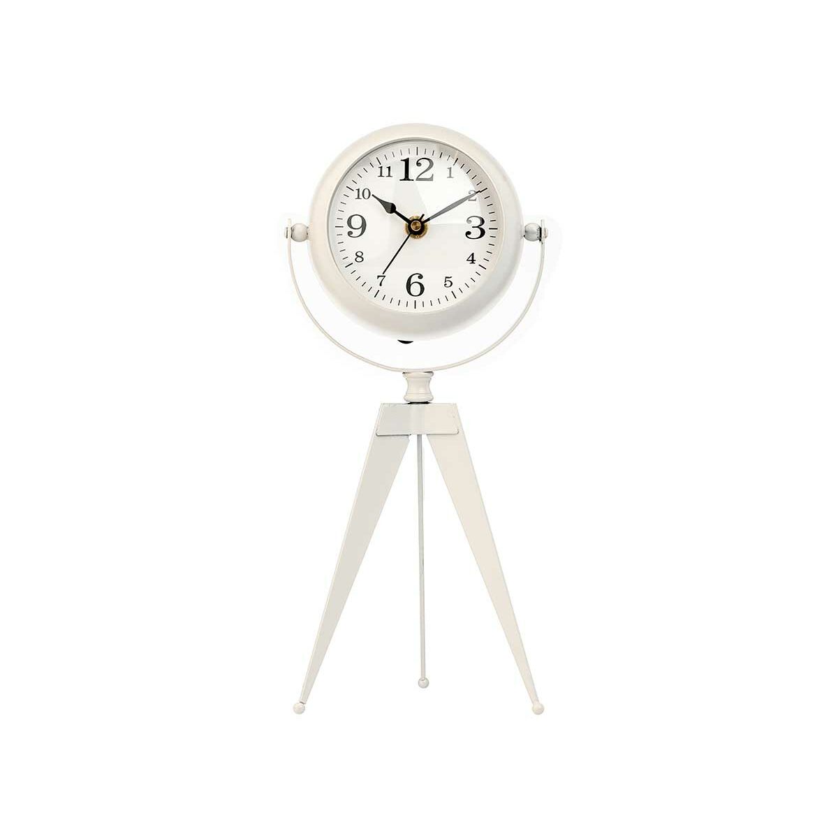 Reloj de Mesa Gift Decor Blanco Trípode (4 Unidades)