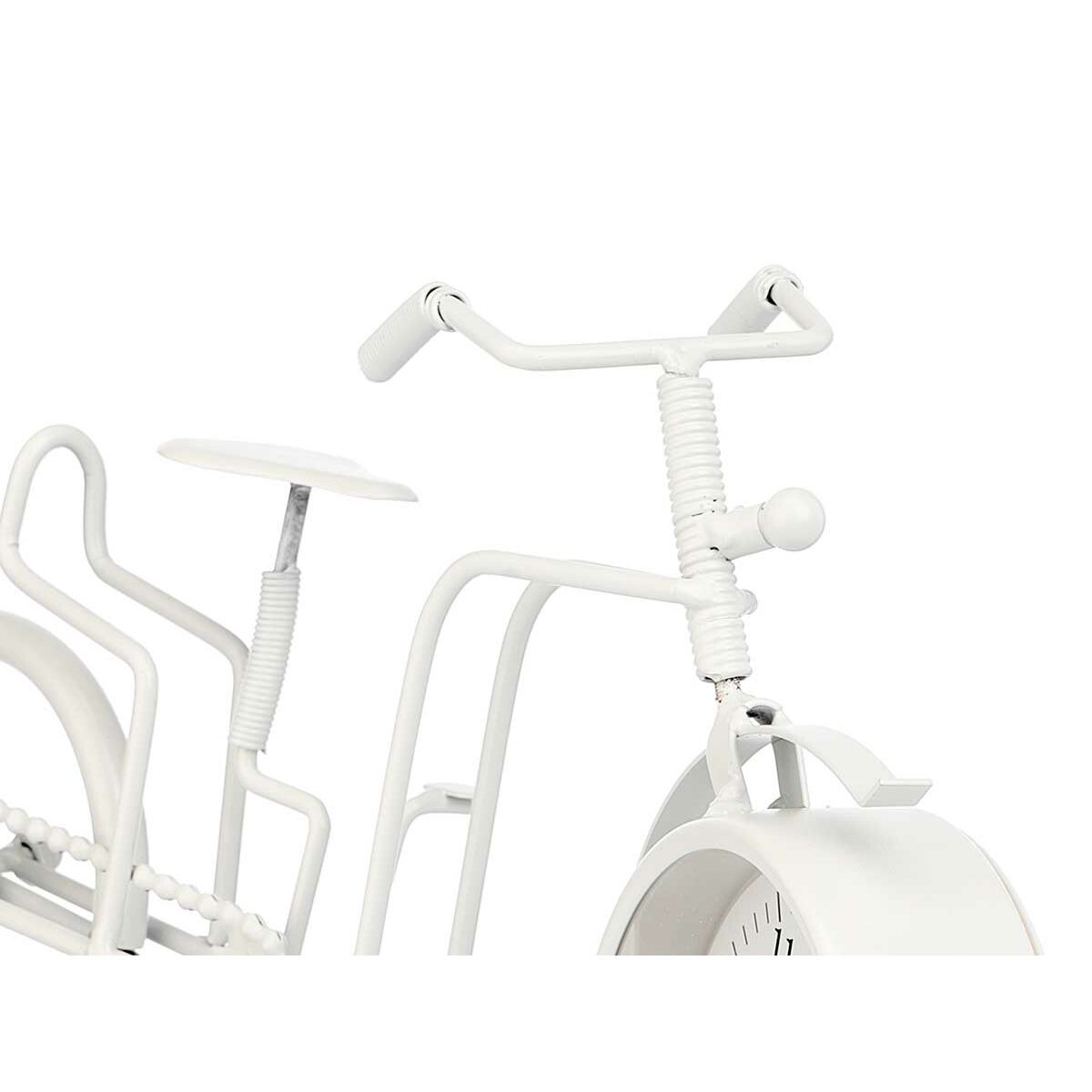 Reloj de Mesa Gift Decor Blanco Bicicleta (4 Unidades)