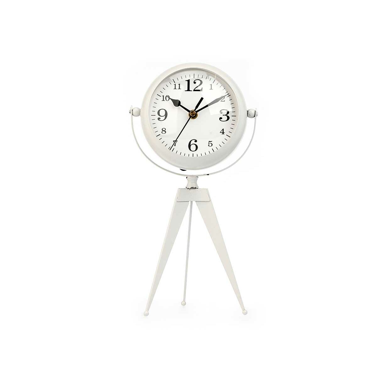 Reloj de Mesa Gift Decor Blanco Trípode (4 Unidades)