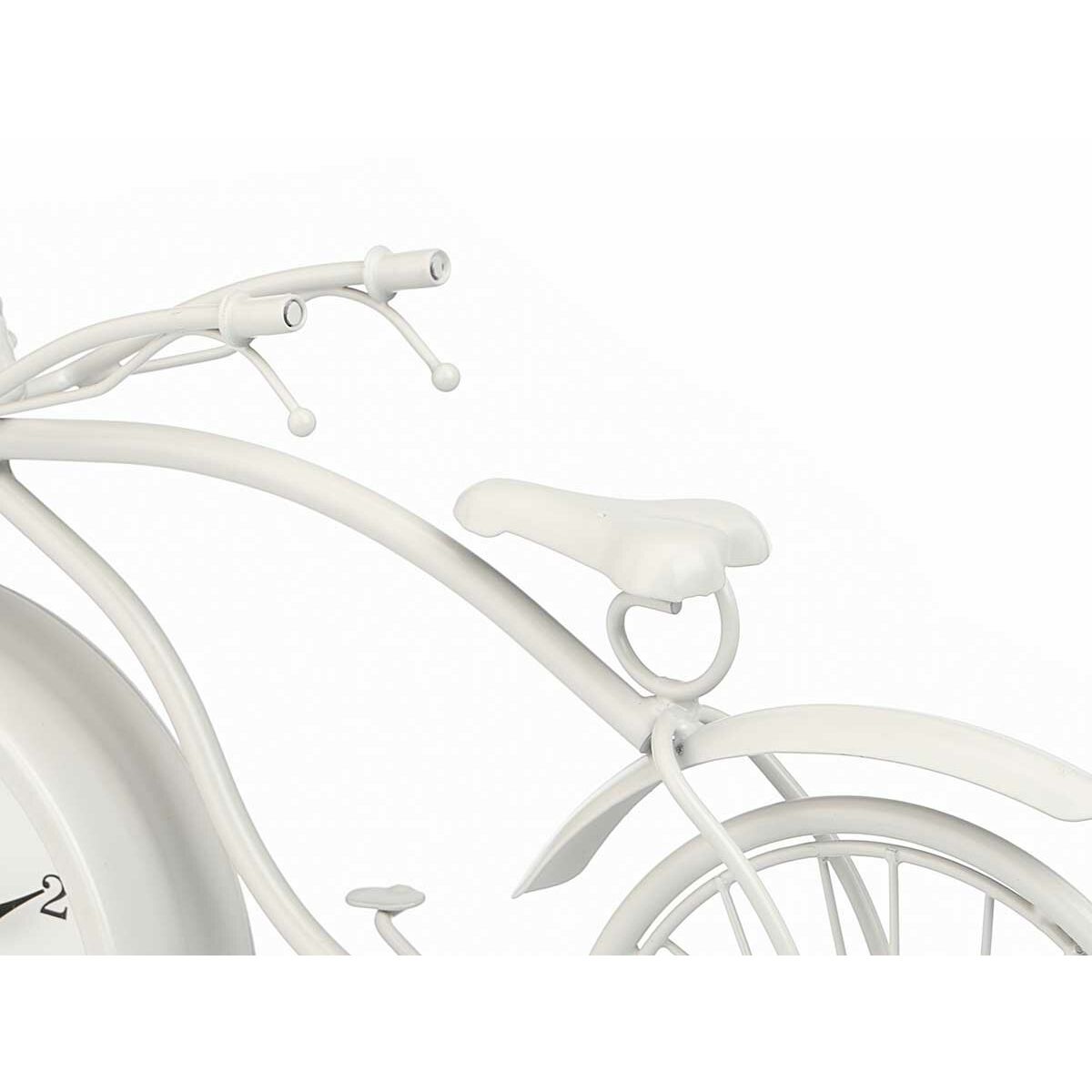 Reloj de Mesa Gift Decor Blanco Bicicleta (4 Unidades)