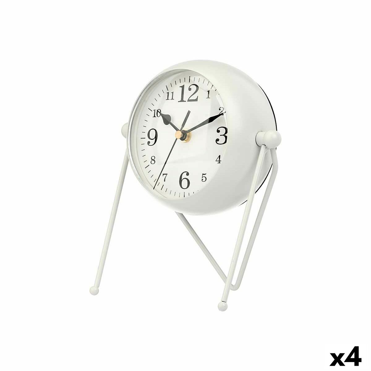 Reloj de Mesa Gift Decor Blanco (4 Unidades)
