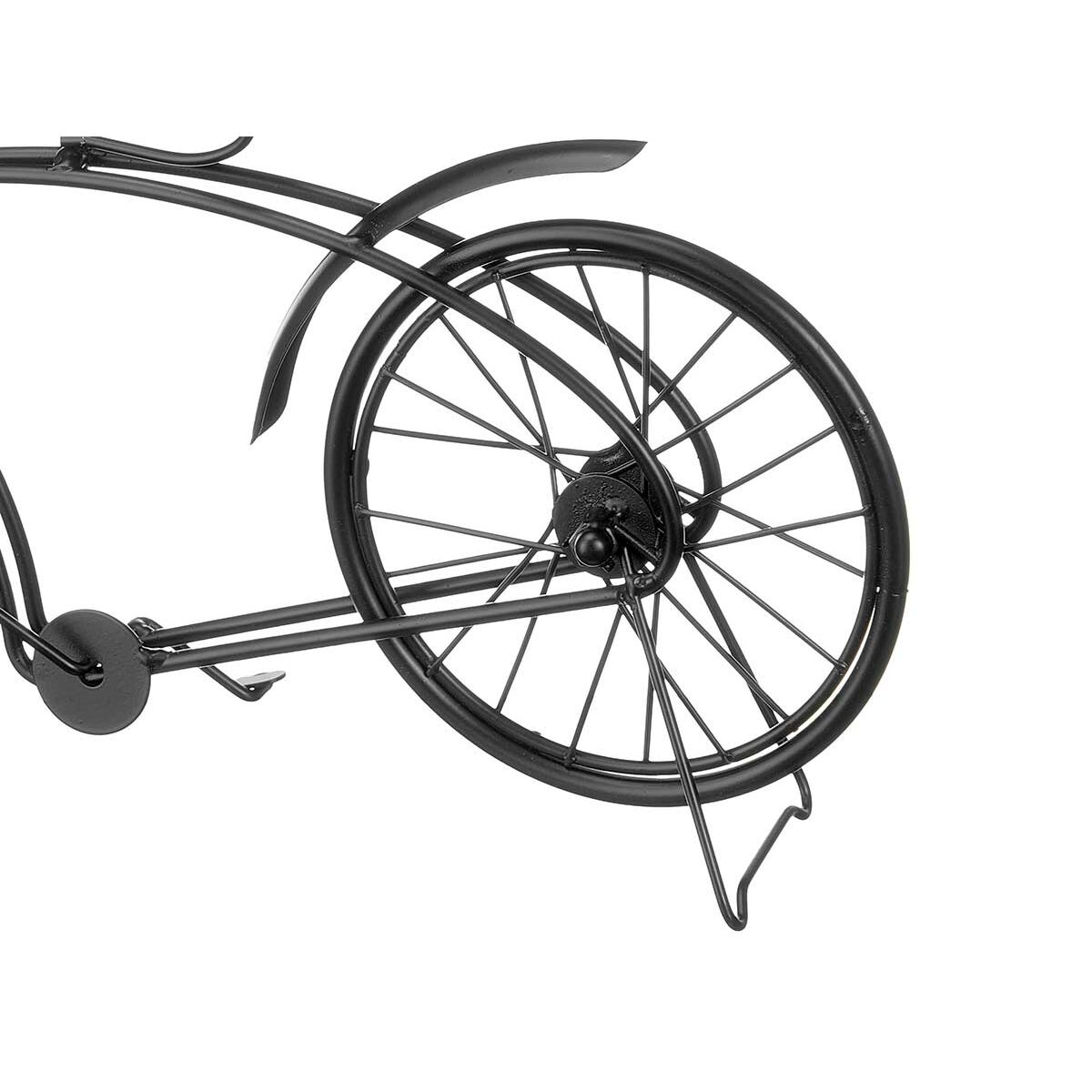 Reloj de Mesa Gift Decor Negro Bicicleta (4 Unidades)