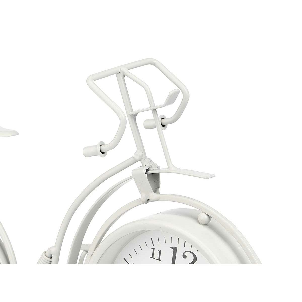 Reloj de Mesa Gift Decor Blanco Bicicleta (4 Unidades)