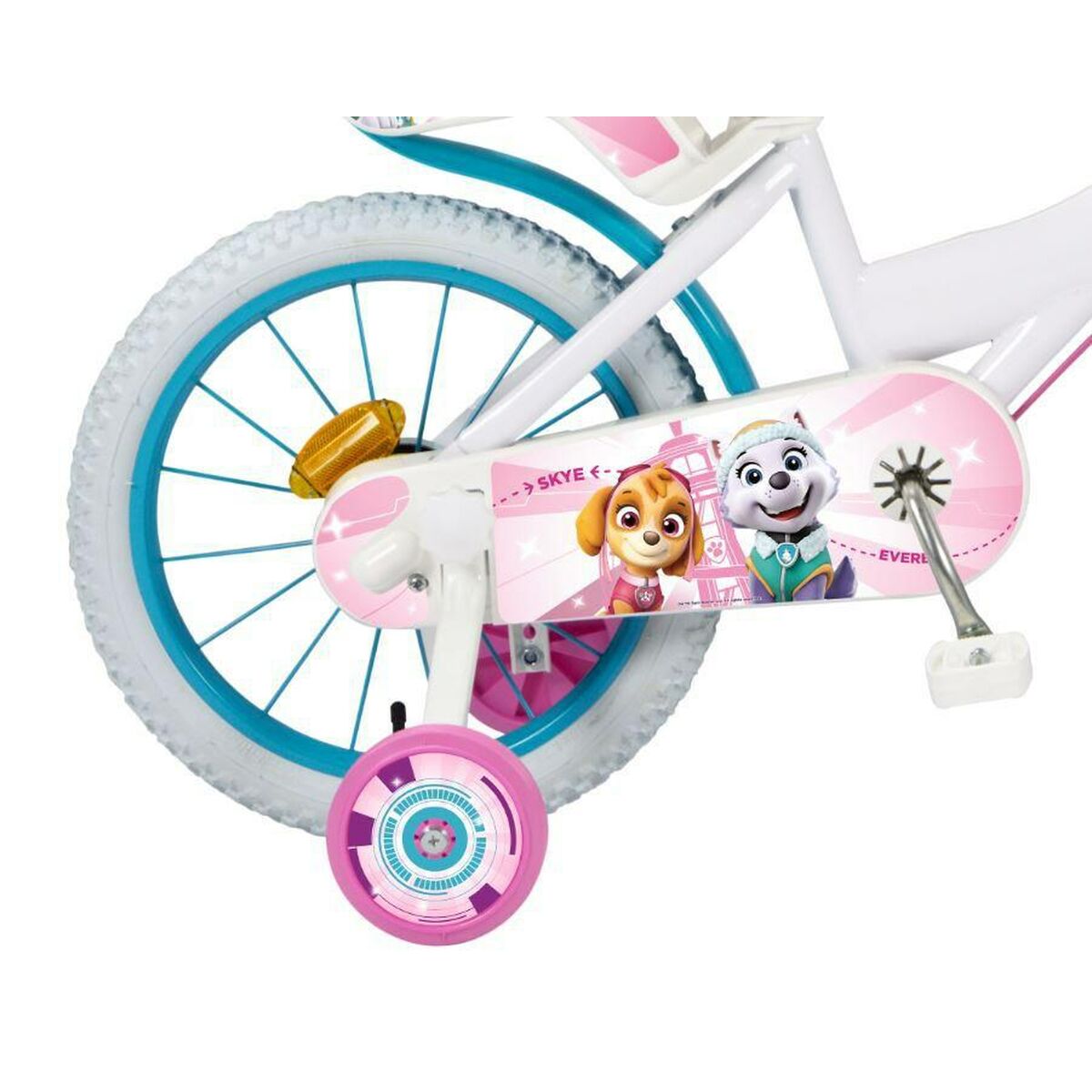 Bicicleta Infantil PAW PATROL Toimsa TOI1681                         16" Blanco Multicolor