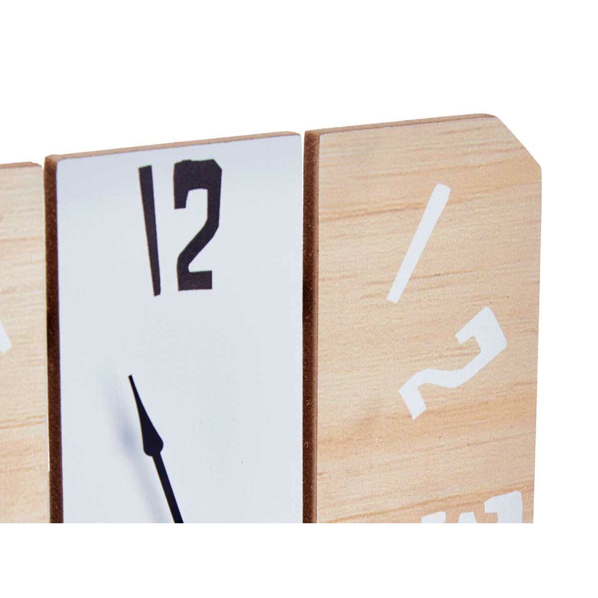 Reloj de Mesa Gift Decor Blanco Madera (6 Unidades)