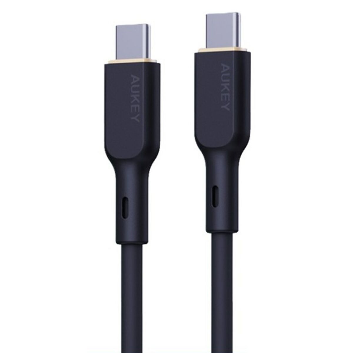 Cable USB-C a USB-C Aukey CB-SCC101 Negro 1 m