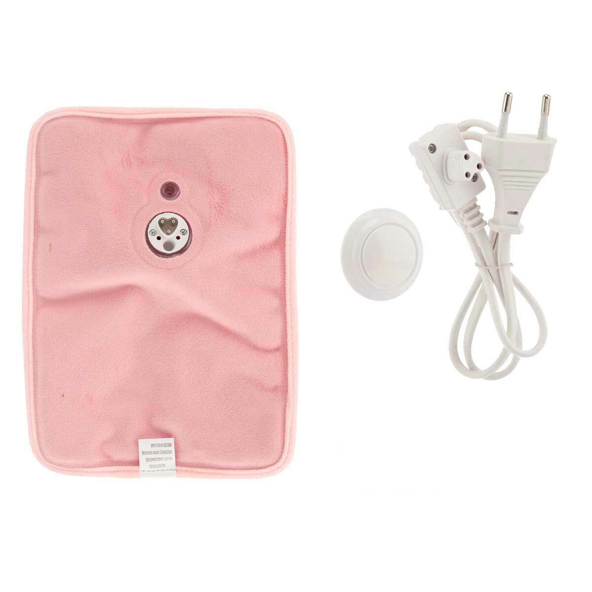 Bolsa de Agua Caliente Eléctrica Gift Decor Rosa Plástico 380 W Terciopelo Manos (12 Unidades)