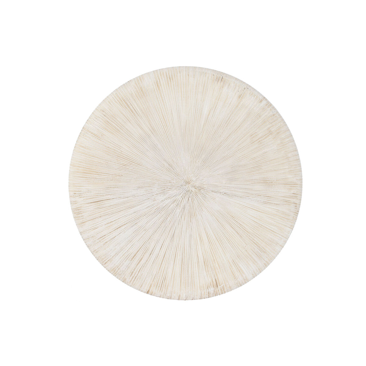 Decoración de Pared Home ESPRIT Blanco Indio Acabado envejecido 120 x 5 x 120 cm