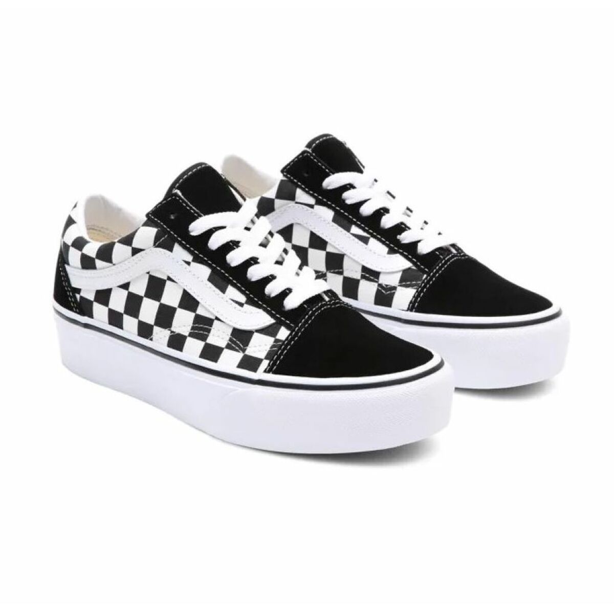 Zapatillas Casual de Mujer Vans OLD SKOOL PLAFORM VN0A3B3UHRK1 Negro