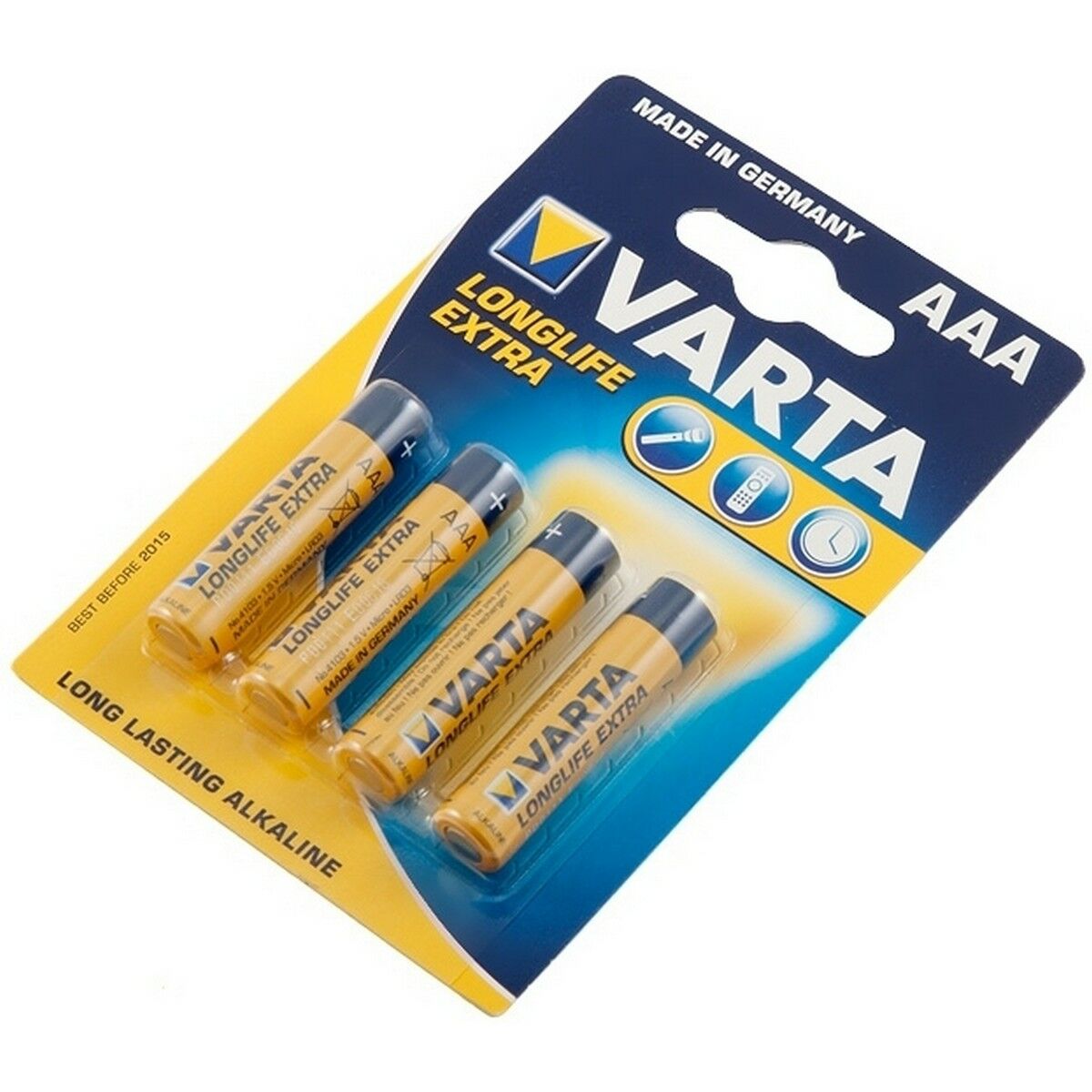 Pilas Alcalinas Varta 4103 1,5 V AAA (4 Unidades)