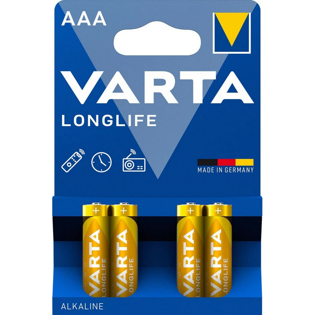 Pilas Alcalinas Varta 4103 1,5 V AAA (4 Unidades)