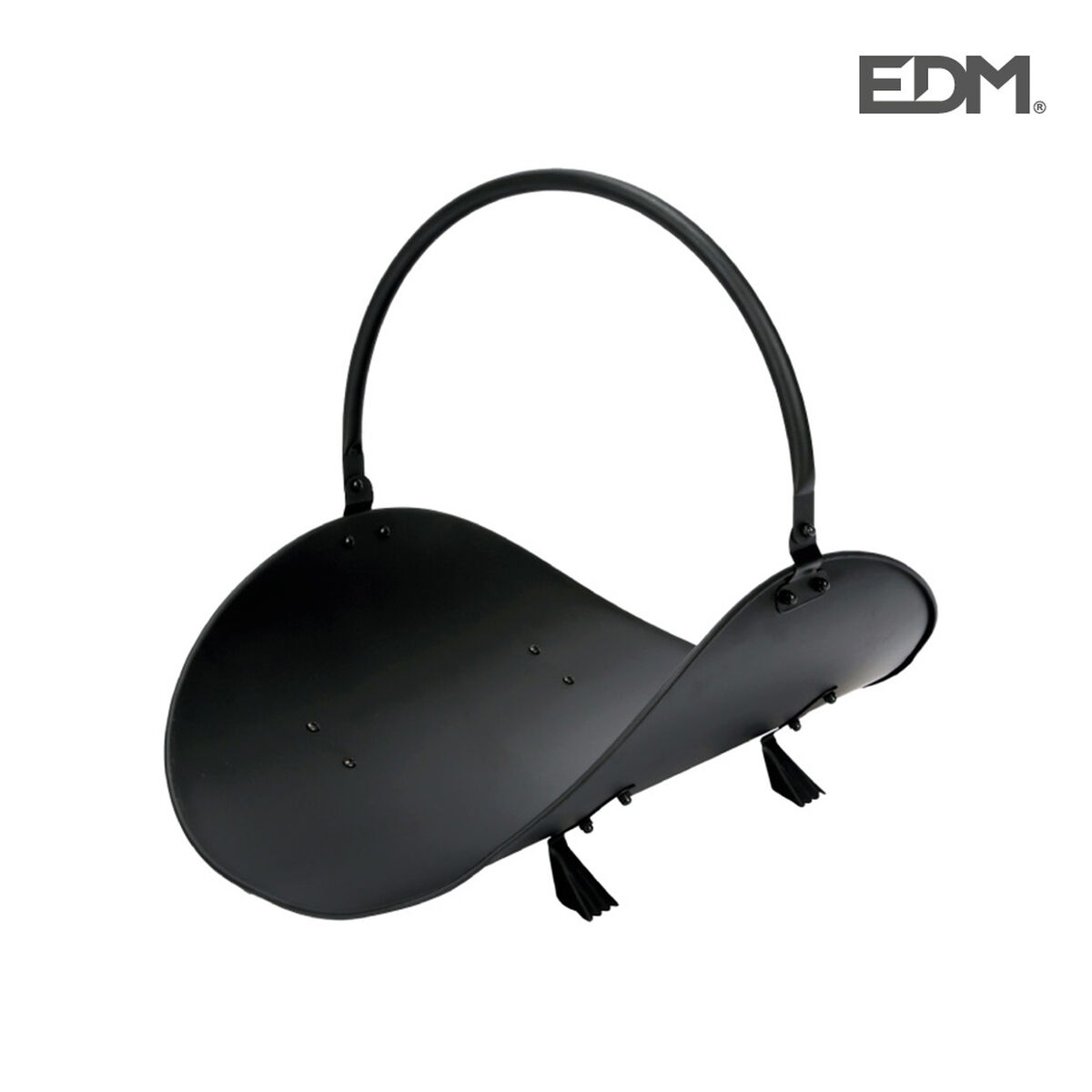 Cesta para leña EDM 85753 Metal 48 x 35 x 38 cm
