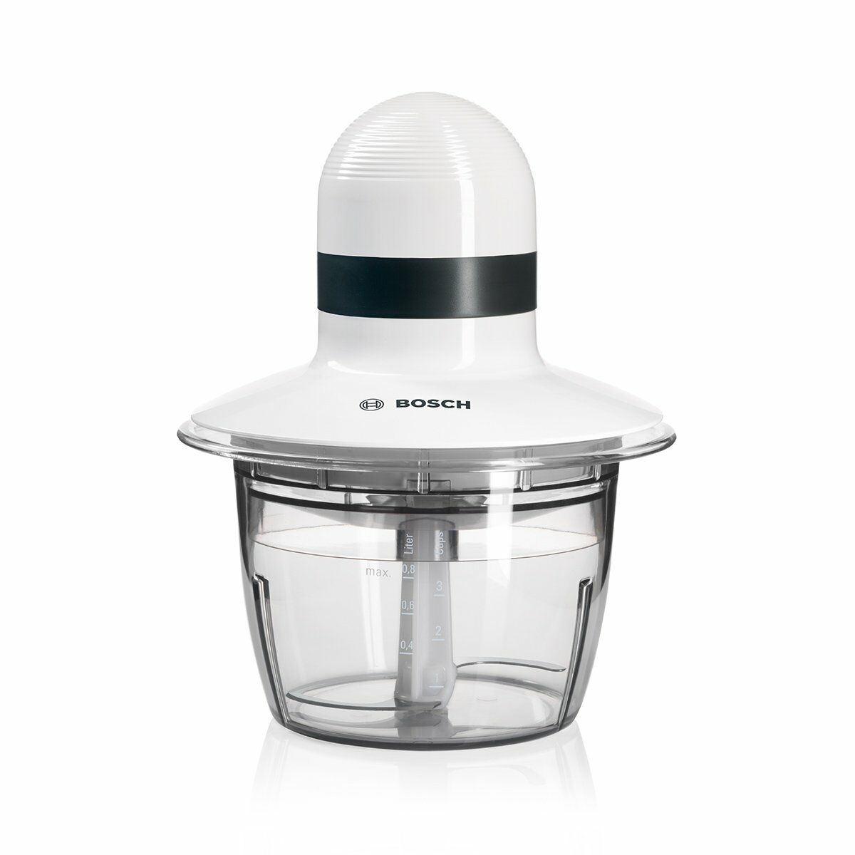 Picadora BOSCH MMR08A1 Blanco Antracita Acero Inoxidable 400 W 800 ml 19,5 x 2,5 x 19,5 cm