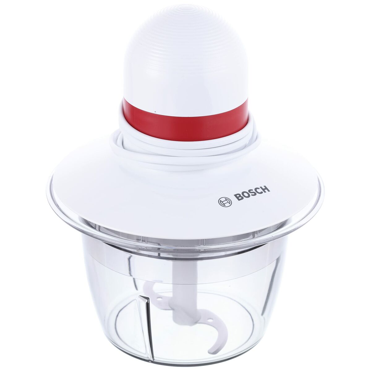 Picadora BOSCH MMRP1000 Blanco Rojo Acero Inoxidable 400 W 800 ml 19,5 x 2,5 x 19,5 cm