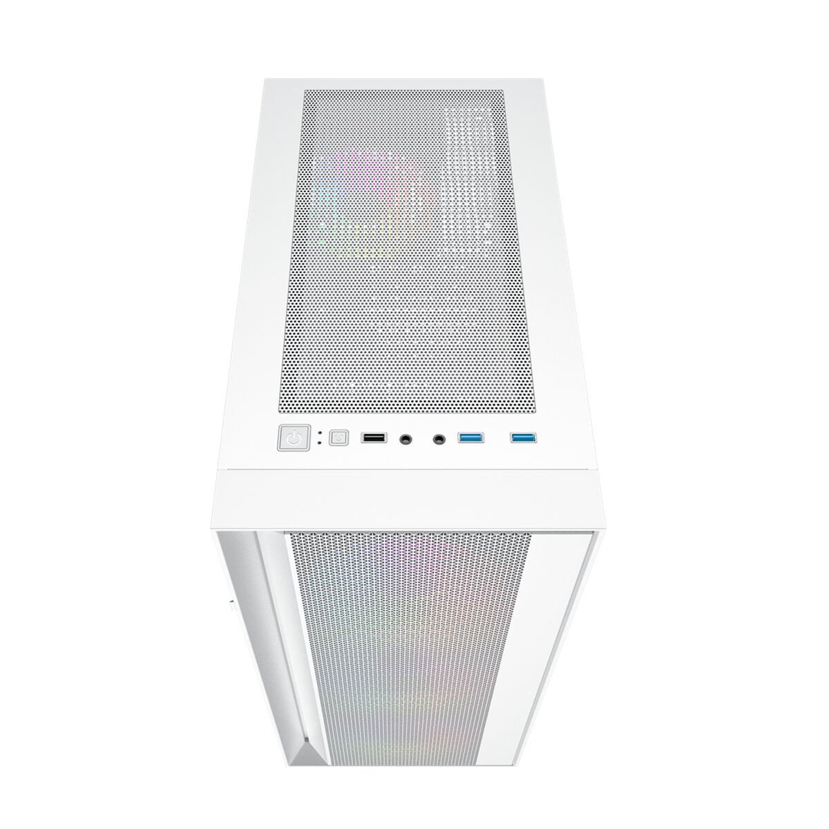 Caja Semitorre ATX GEMBIRD Fornax 4000W ARGB Blanco Multicolor