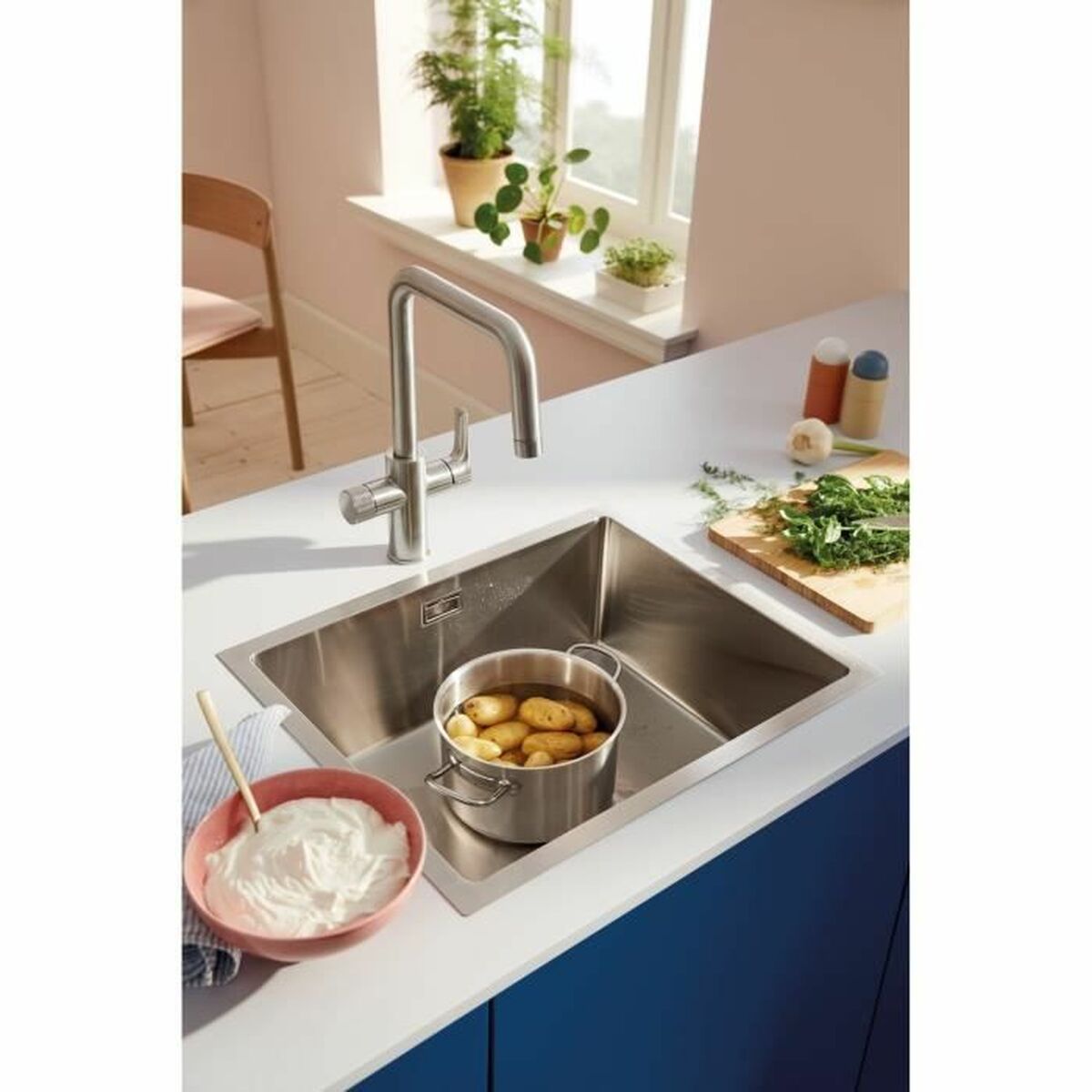 Grifo para Cocina Grohe Blue Pure Start Horquilla/ Forma de U