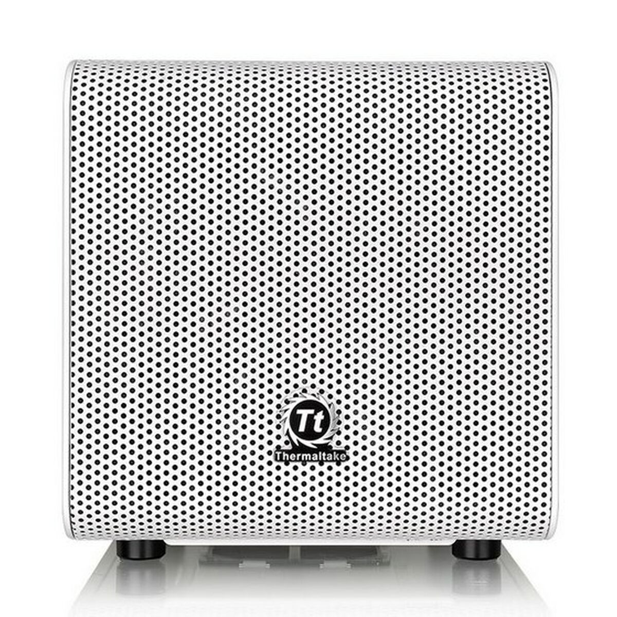 Caja Semitorre Mini ITX THERMALTAKE Core V1 Snow Edition Blanco