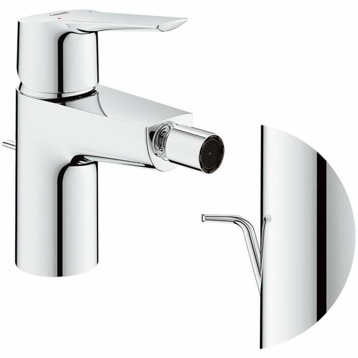 Grifo Monomando Grohe mixerSize S Bidé sanitario Metal
