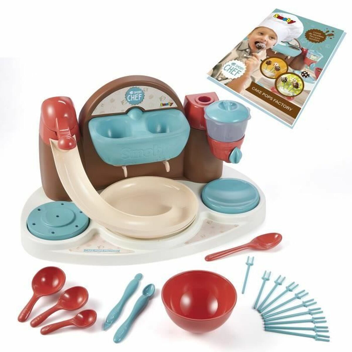 Juego de cocinar Smoby CHEF CAKE POPS FACTORY