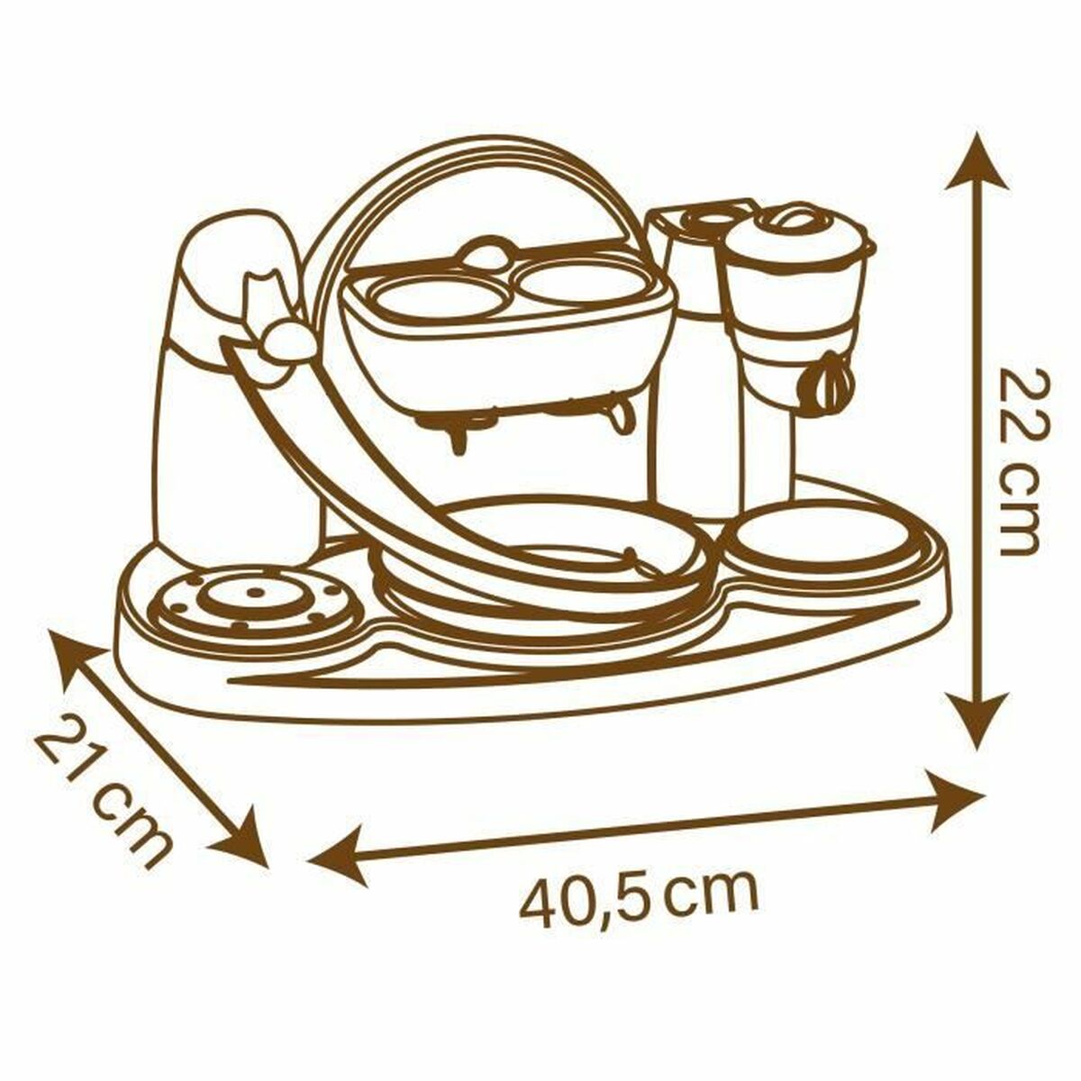Juego de cocinar Smoby CHEF CAKE POPS FACTORY