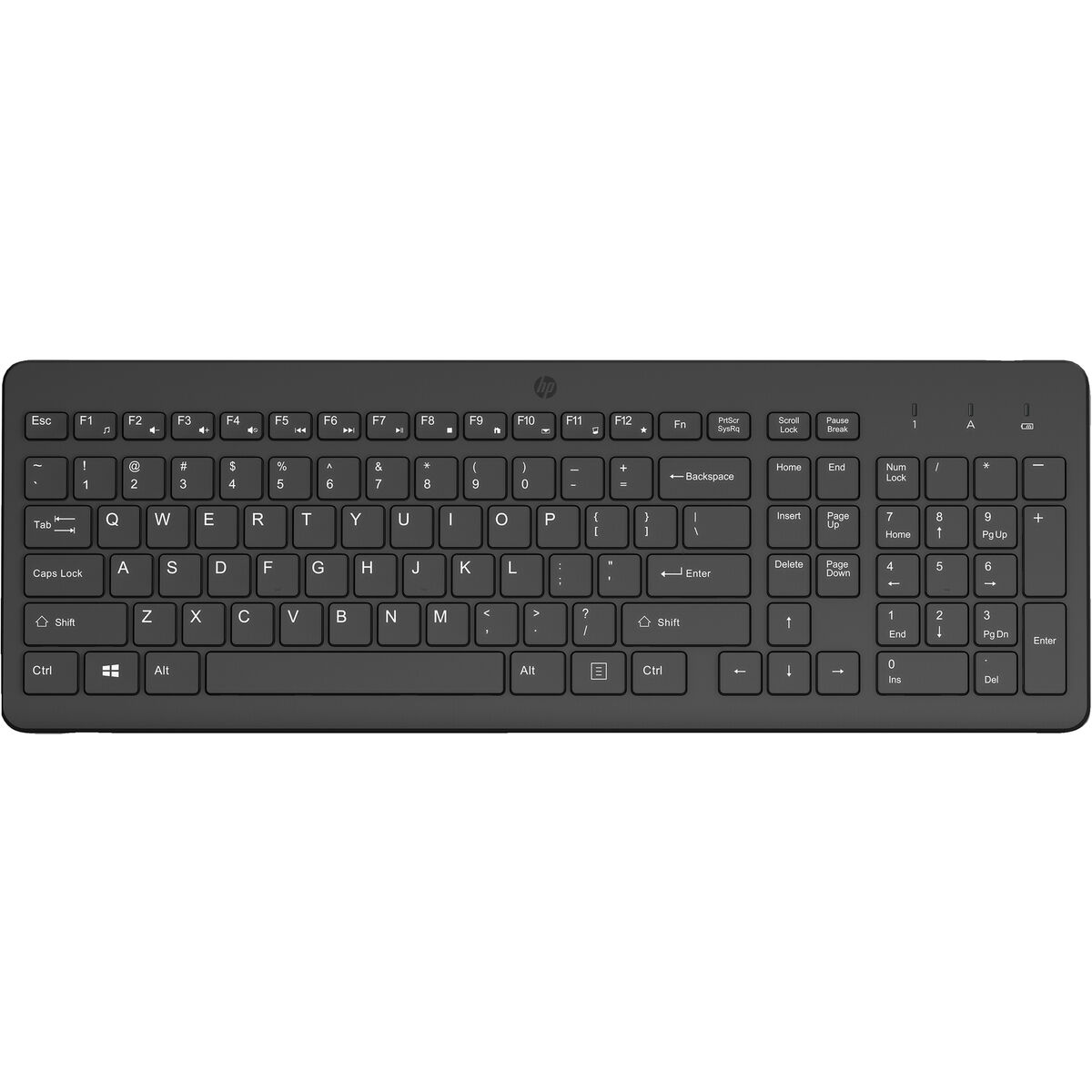 Teclado Inalámbrico HP 225 Negro Qwerty Español QWERTY