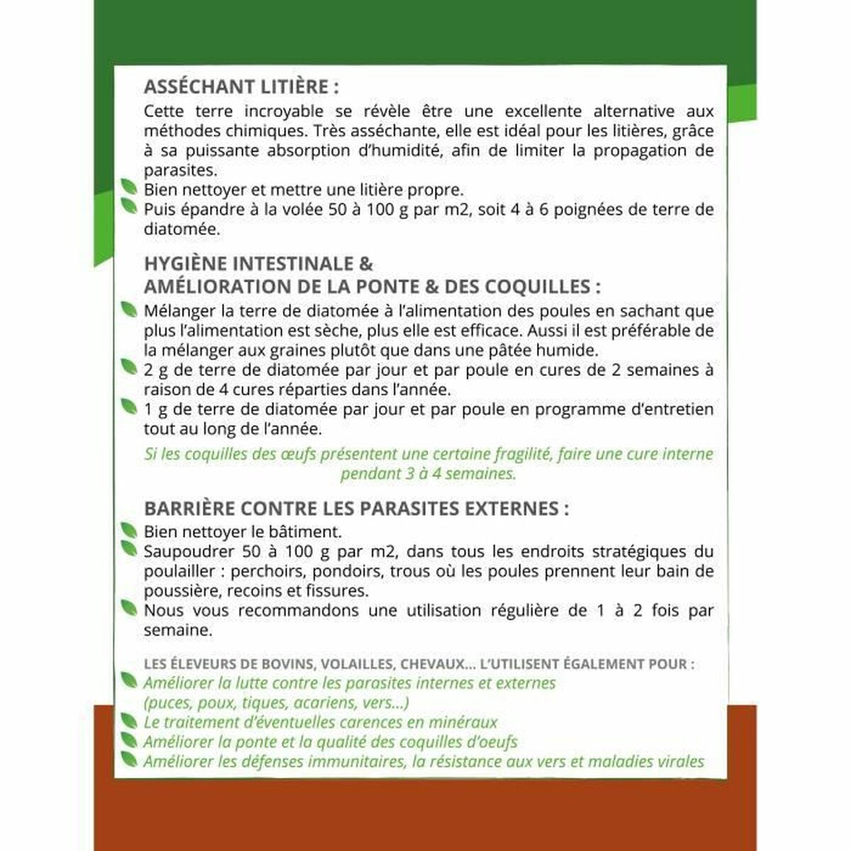 Abono orgánico TERRA NOSTRA Diatomée Tierra 300 g