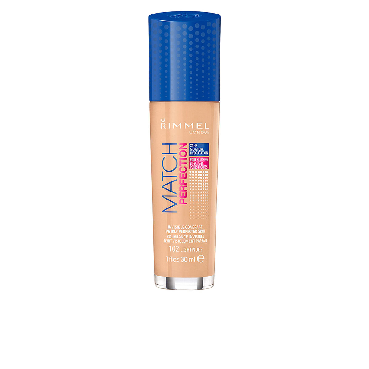 Base de Maquillaje Fluida Match Perfection Rimmel London (30 ml)