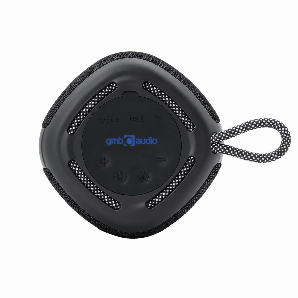 Altavoz Bluetooth GEMBIRD SPK-BT-LED-03-BK Negro 5 W