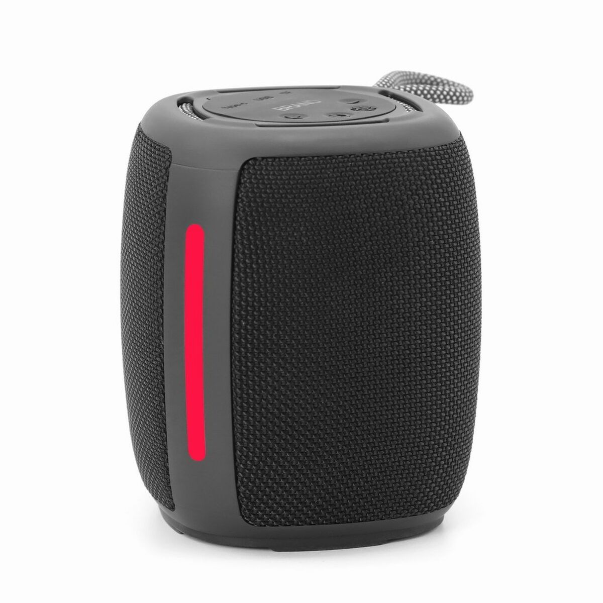 Altavoz Bluetooth GEMBIRD SPK-BT-LED-03-BK Negro 5 W