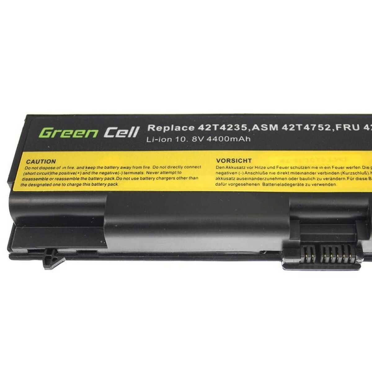Batería para Portátil Green Cell LE05 Negro 4400 mAh