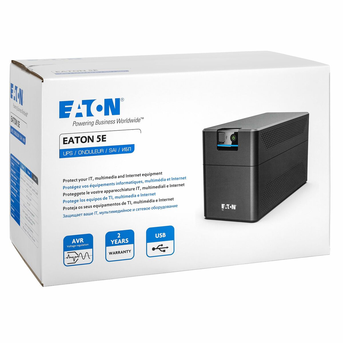 SAI Interactivo Eaton 5E Gen2 700 360 W
