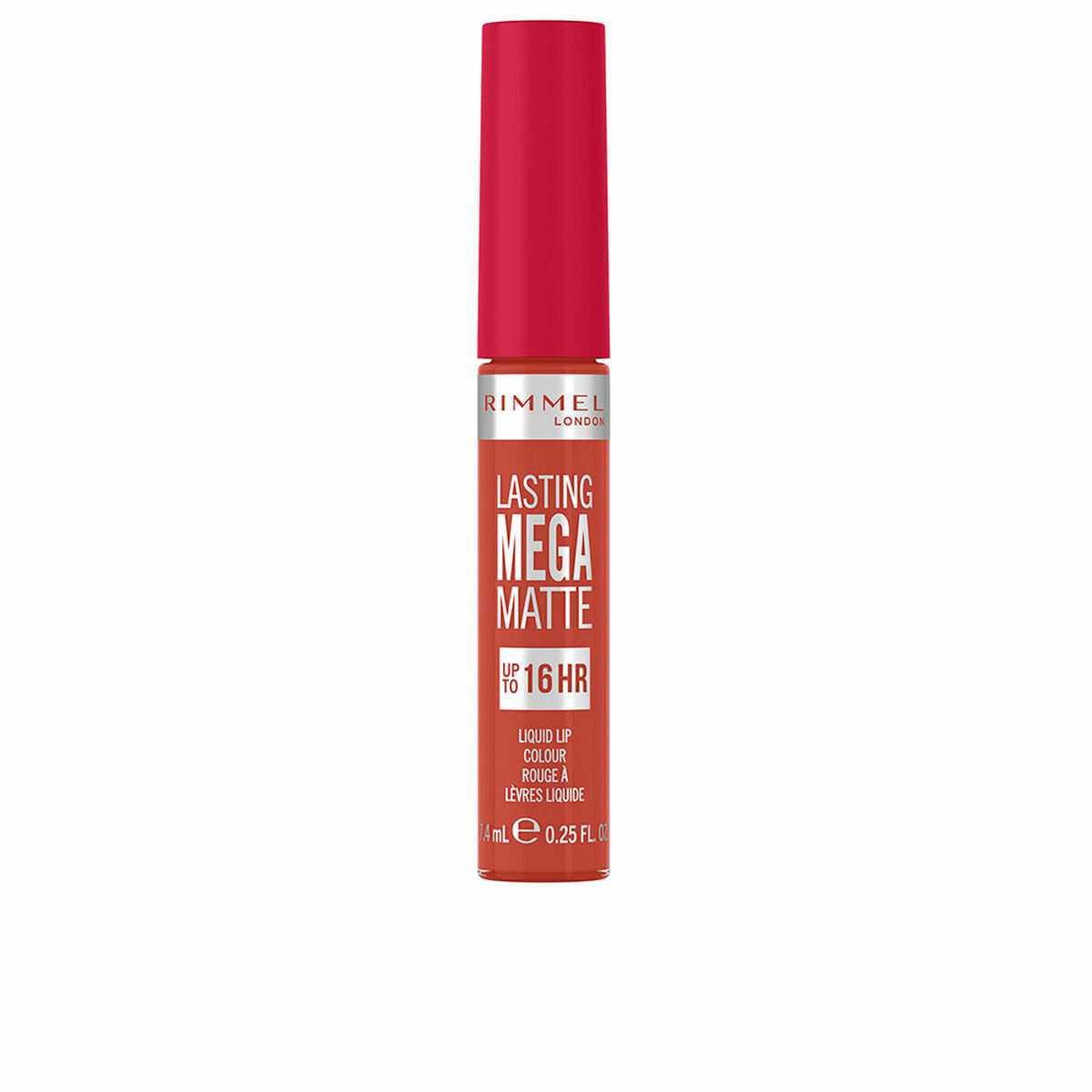 Labial líquido Rimmel London Lasting Mega Matte Nº 920 Scarlet Flames 7,4 ml