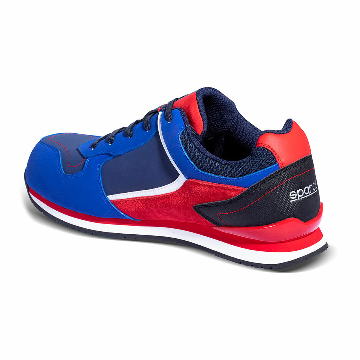Calzado de Seguridad Sparco Ndis Scarpa Gymkhana Martini Racing S3 ESD Azul Rojo