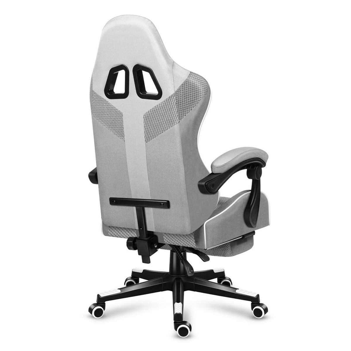 Silla Gaming Huzaro HZ-Force 4.7 White Mesh         Blanco Gris