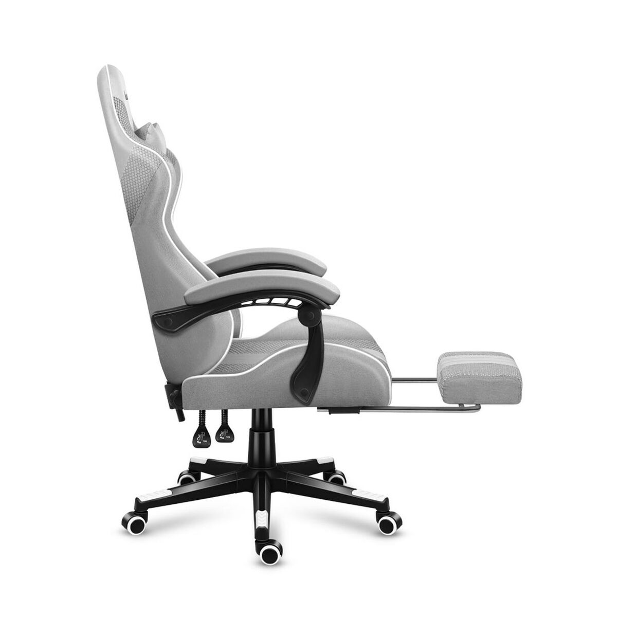 Silla Gaming Huzaro HZ-Force 4.7 White Mesh         Blanco Gris