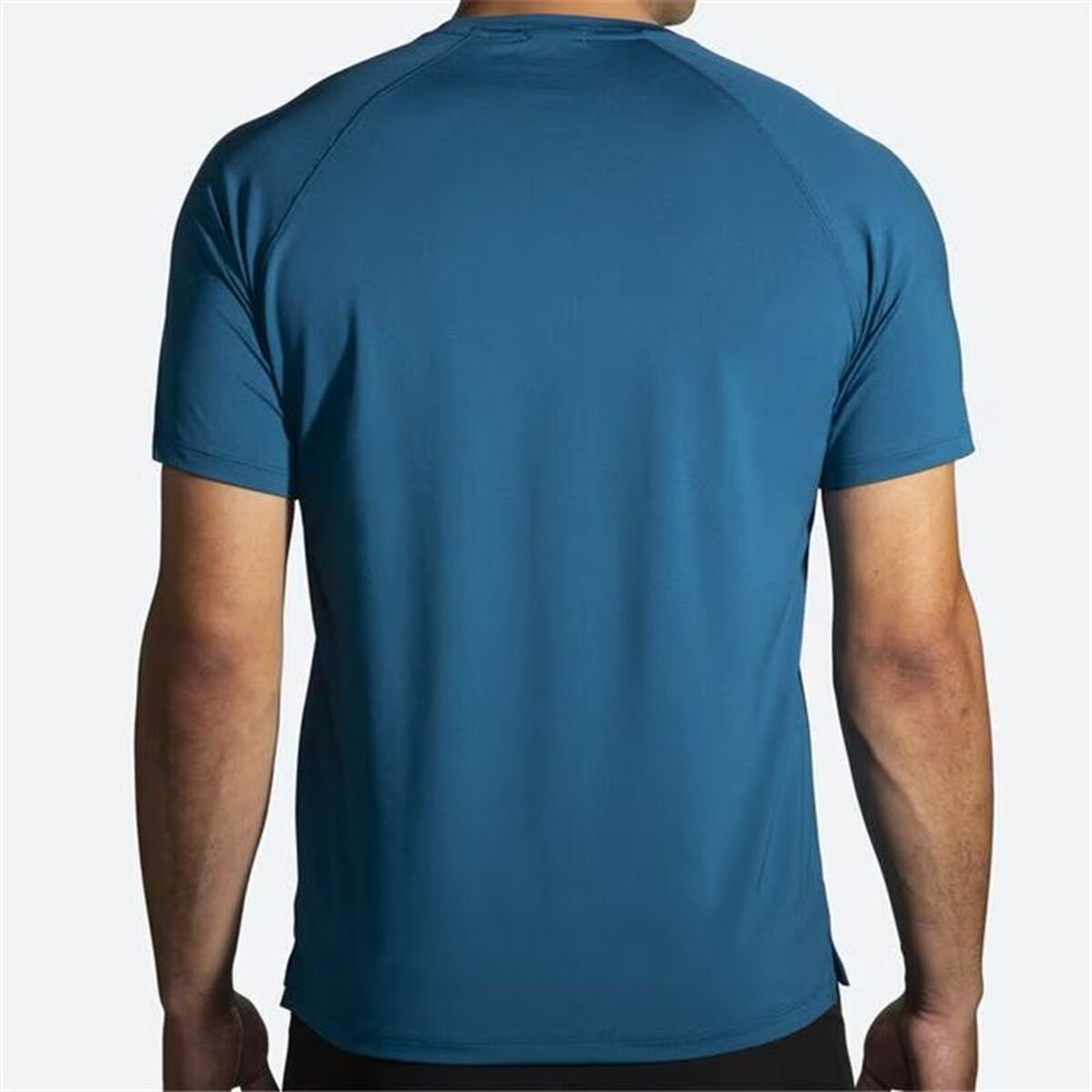 Camiseta de Manga Corta Hombre Brooks Atmosphere  2.0 Cian