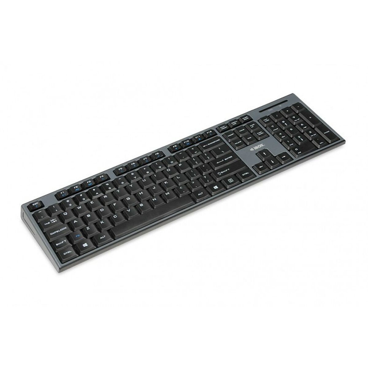 Teclado y Ratón Ibox DESKTOP KIT PRO Negro Inglés QWERTY
