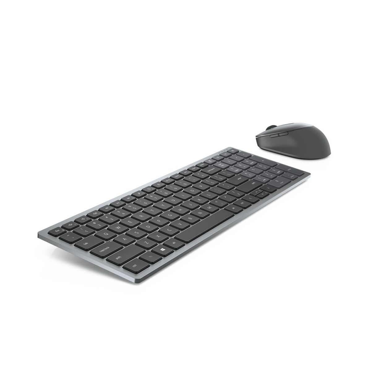 Teclado y Ratón Dell 580-AIWM Negro Gris Titanio Monocromo QWERTY Qwerty US