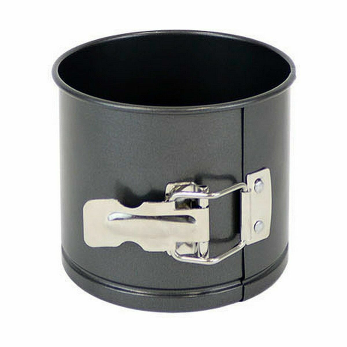 Molde Desmontable Quttin Acero al carbono Negro 12 x 10 cm (12 Unidades)