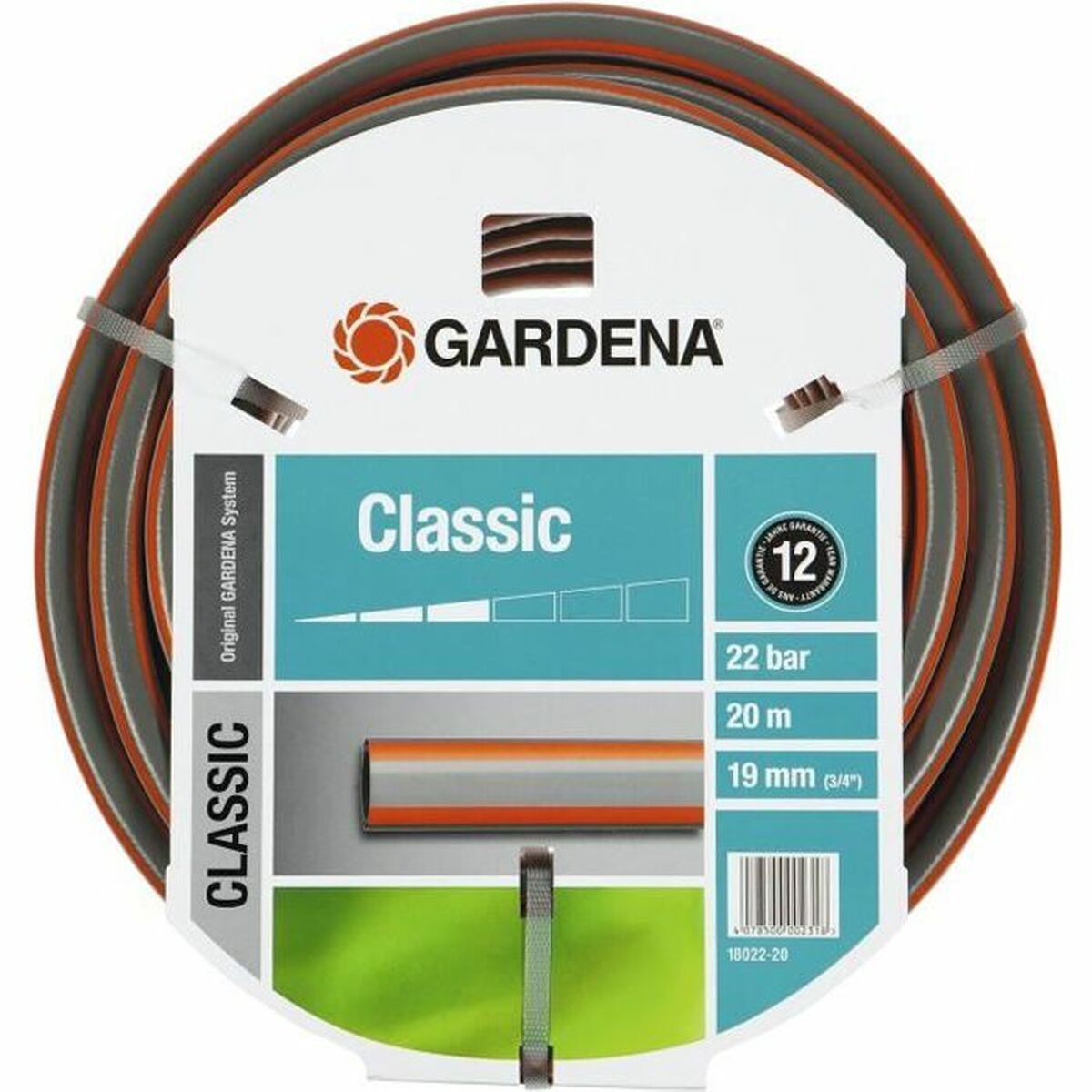 Manguera Gardena Classic 18022-20 PVC 20 m Ø 19 mm