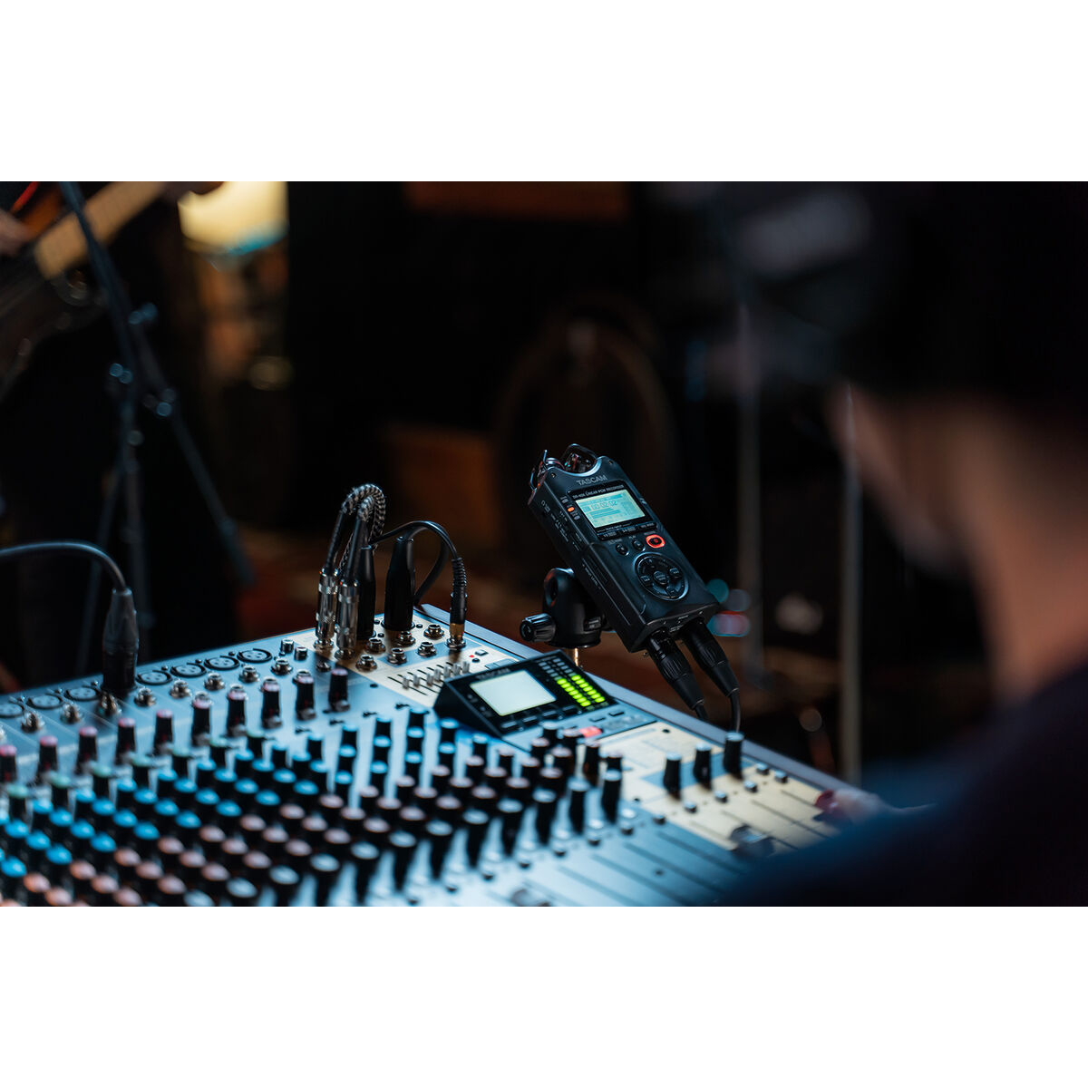 Grabadora Tascam DR-40X Azul Negro