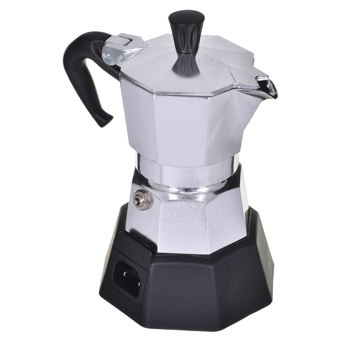 Cafetera Italiana Bialetti 2778/MR Negro Aluminio 90 ml 2 Tazas