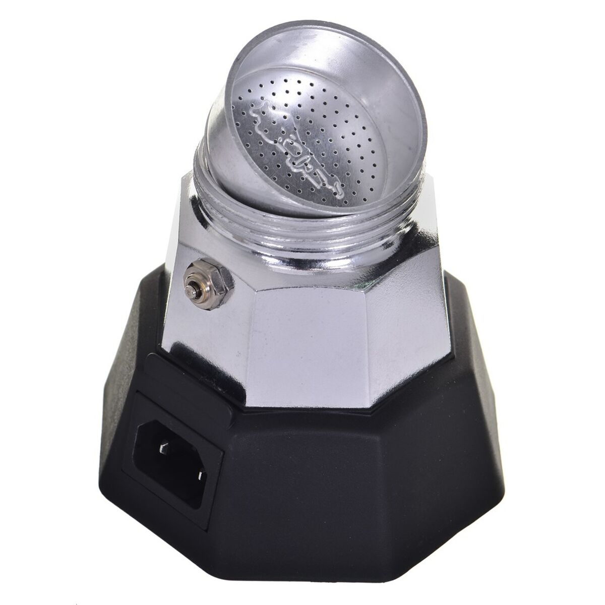 Cafetera Italiana Bialetti 2778/MR Negro Aluminio 90 ml 2 Tazas