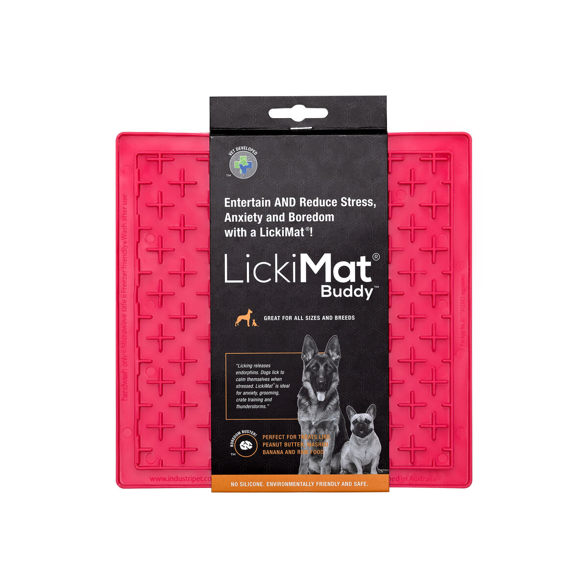 Comedero para Perro Lickimat Rosa TPR