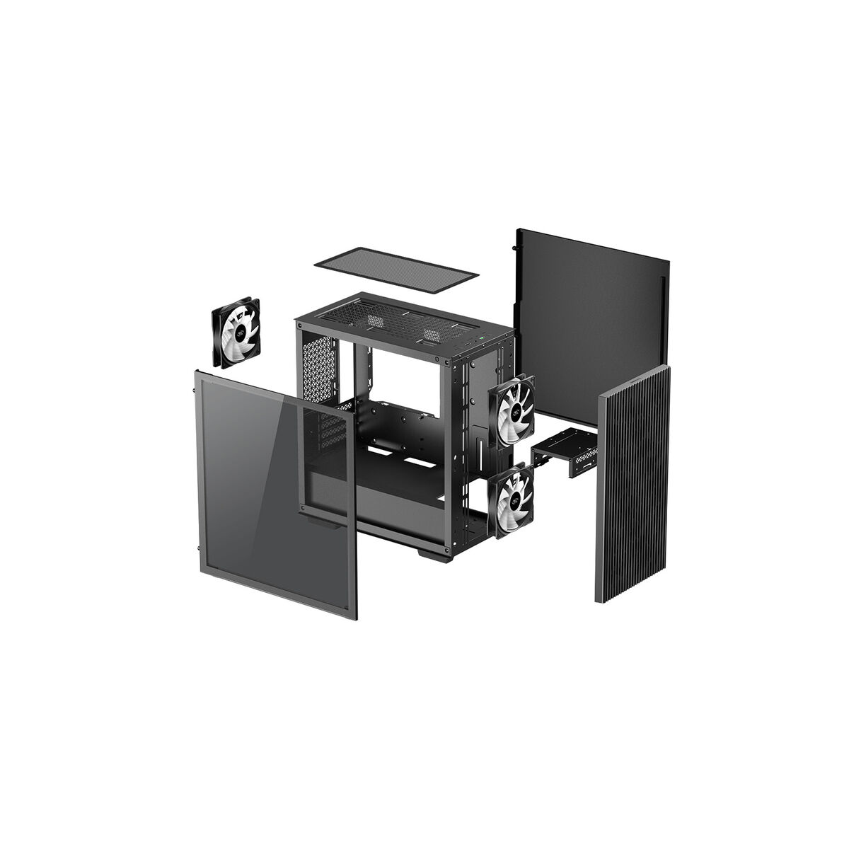 Caja Semitorre ATX DEEPCOOL MATREXX 40 Negro Multicolor