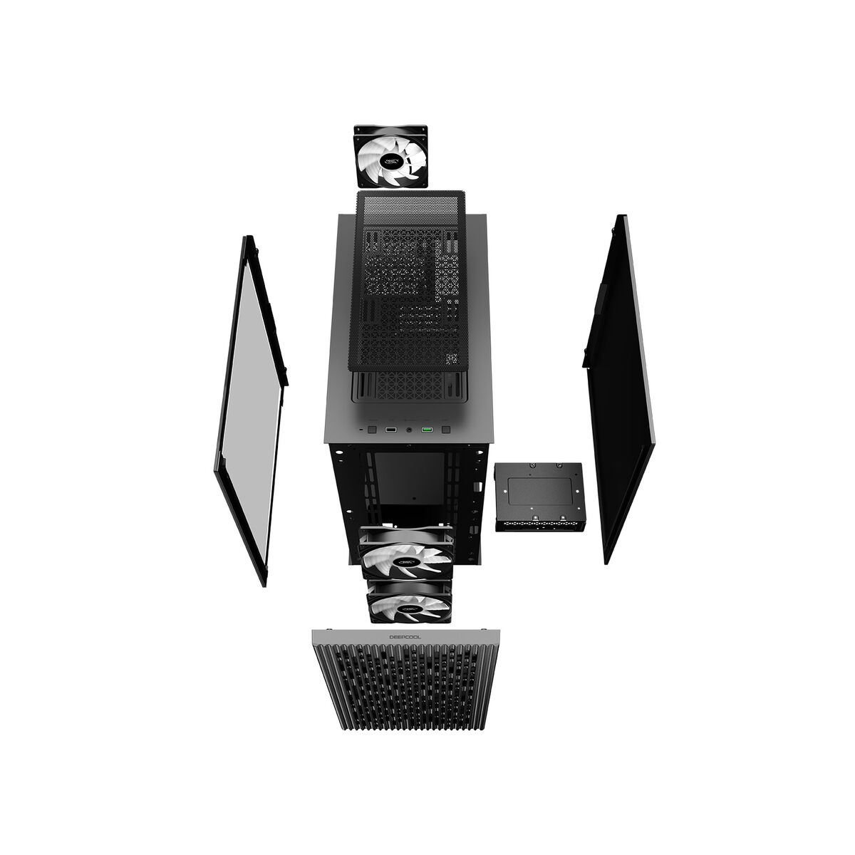 Caja Semitorre ATX DEEPCOOL MATREXX 40 Negro Multicolor